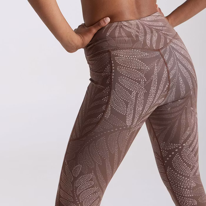 Yogaleggings Balance Wild Fire High Waist 7/8 - Dharma Bums