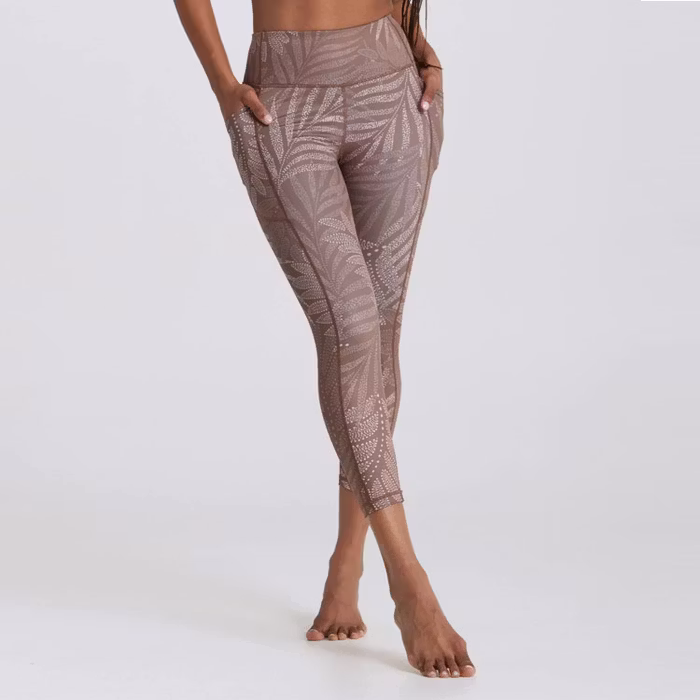 Yogaleggings Balance Wild Fire High Waist 7/8 - Dharma Bums