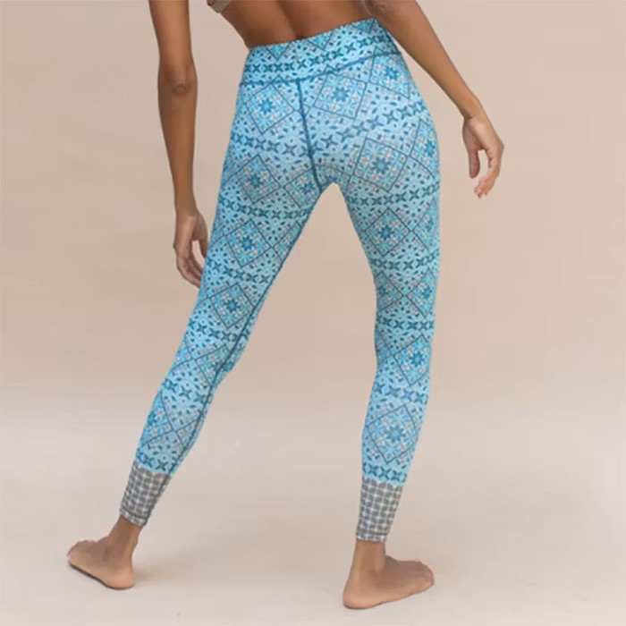 Yogaleggings Maya Rani Blue - Indigo Luna