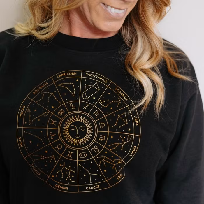 Sweatshirt "Star sign" Black - Soul Factory