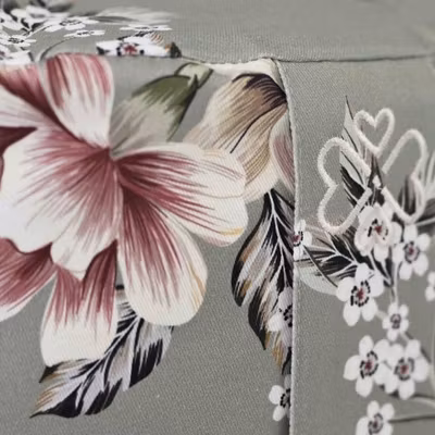 Meditationskudde Rund Vintage Flowers - Love Generation Meditationskudde Rund Vintage Flowers - Love Generation