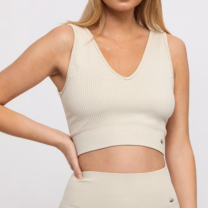 Sport-BH Yoga Seamless Lisa Oatmeal - DOM