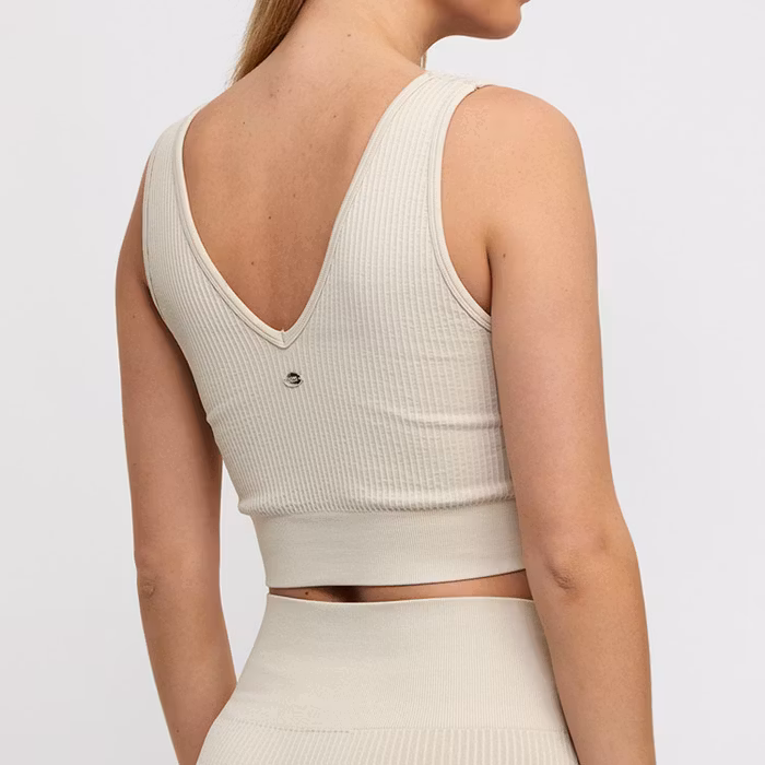 Sport-BH Yoga Seamless Lisa Oatmeal - DOM