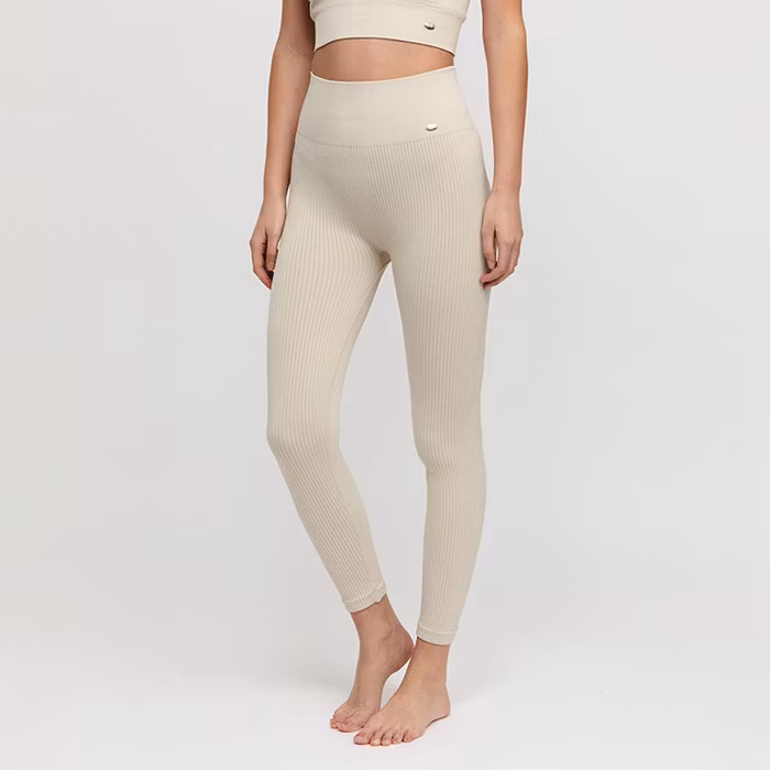 Yogaleggings Seamless Nina Oatmeal - DOM
