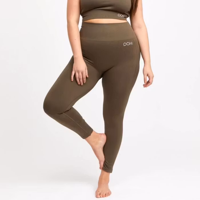Yogaleggings Seamless CORA Dark Olive - DOM