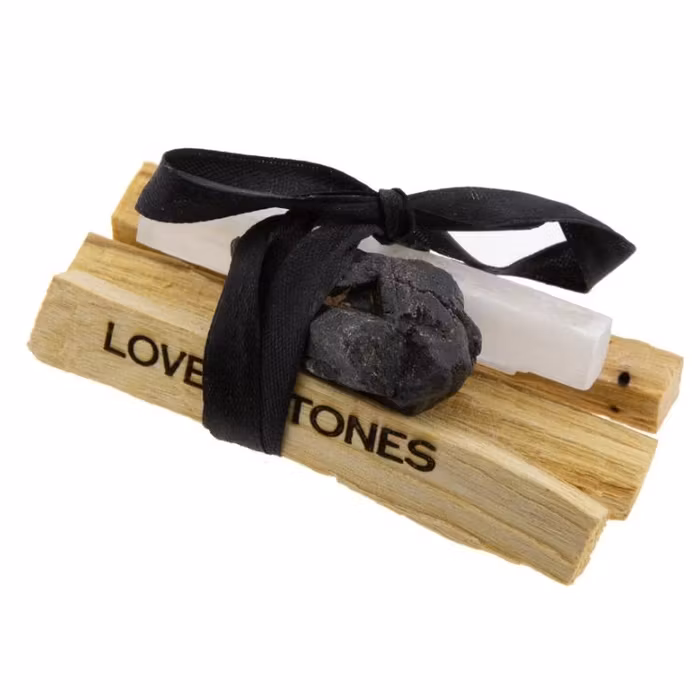 Kristall & Palo santo kit CRYSTAL ENERGY BUNDLE - Love & Stones