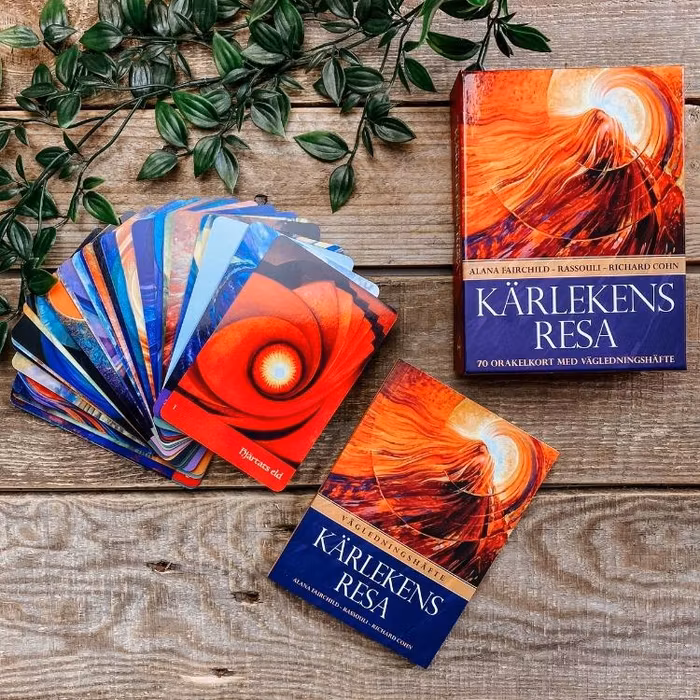 Orakelkort på svenska Kärlekens Resa