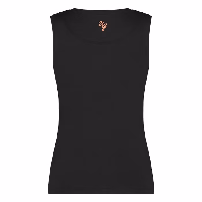 Yogalinne Karuna Loose Fit Tank Urban Black - Urban Goddess