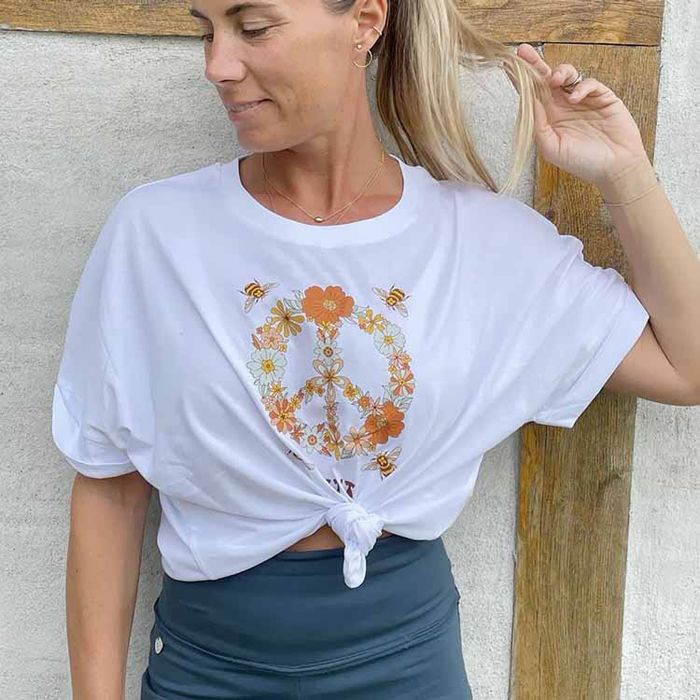 T-shirt "Let it Bee" White - Soul Factory
