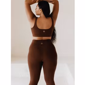 Yogaleggings Eira High Rise Bamboo Chestnut - Studio K Yogaleggings Eira High Rise Bamboo Chestnut - Studio K