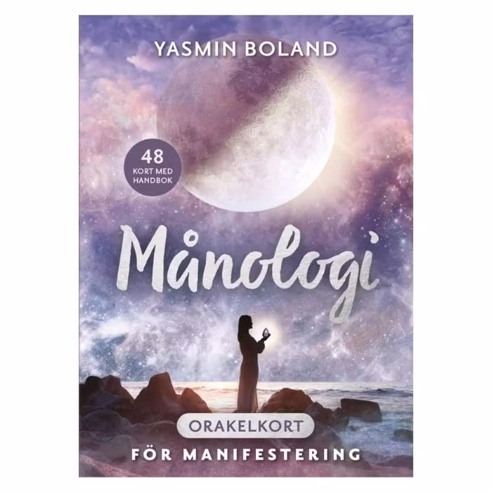 Orakelkort på svenska Månologi - Yasmin Boland