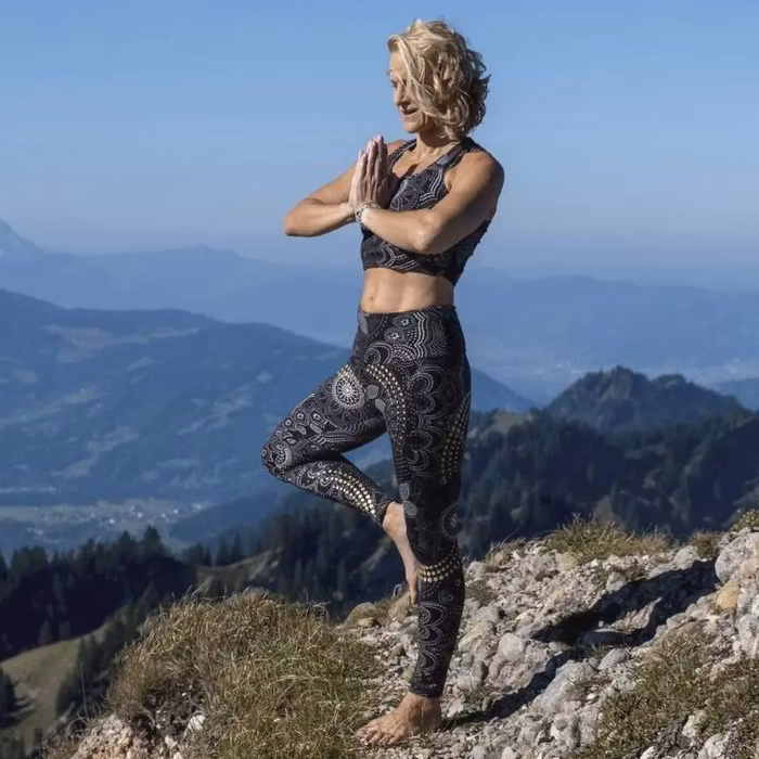 Sport-BH Yoga Bra Maui Black nature -  The Spirit of OM