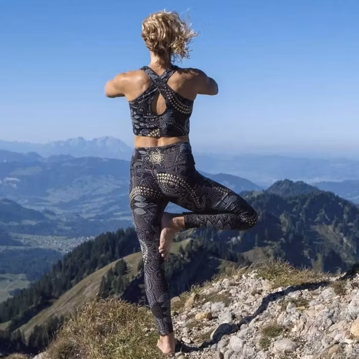 Sport-BH Yoga Bra Maui Black nature -  The Spirit of OM
