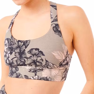 Sport-BH Printed Tencel Bra Manga Flower - Mandala