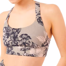 Sport-BH Printed Tencel Bra Manga Flower - Mandala