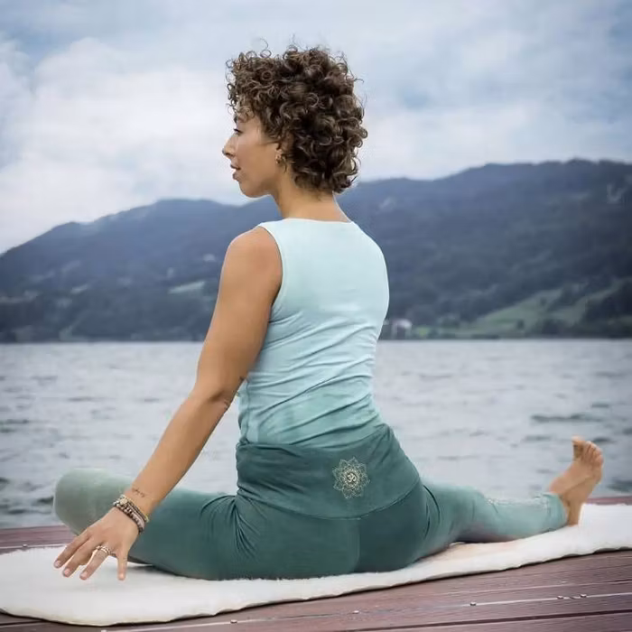 Yogaleggings Green Emerald - The Spirit of OM