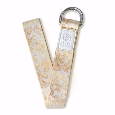 Yogabälte Full Color Golden Flowers - Love Generation