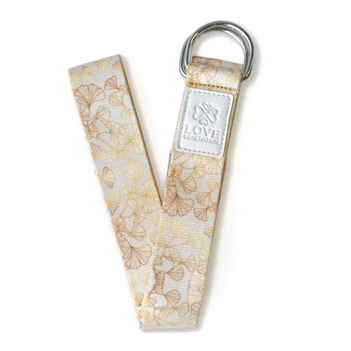 Yogabälte Full Color Golden Flowers - Love Generation