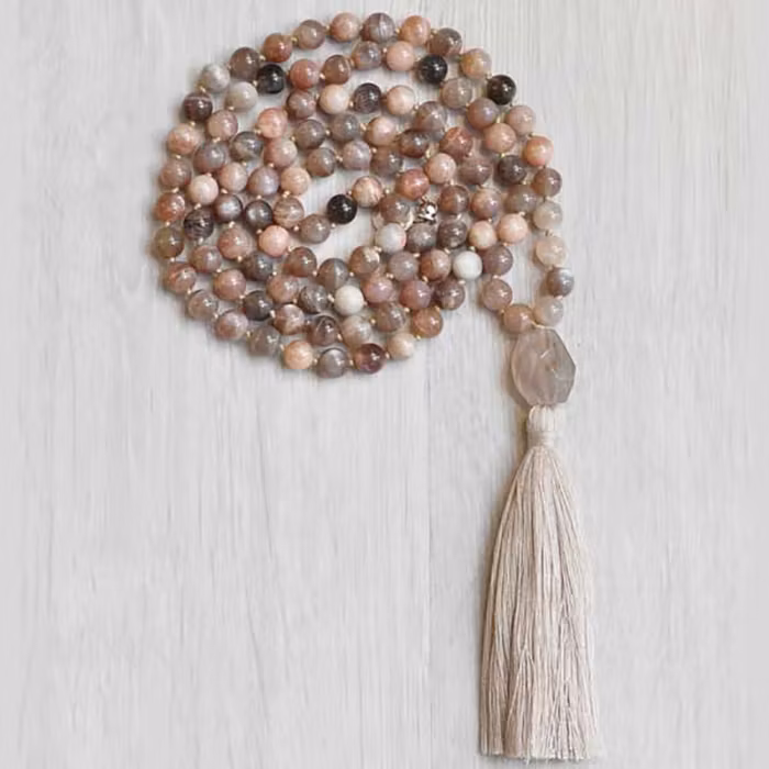 Mala halsband Moonstone - Nouelle