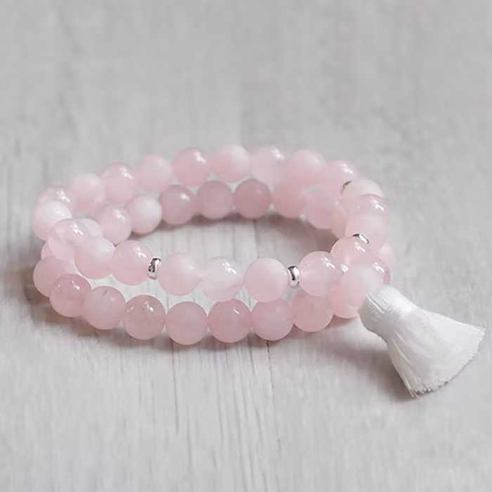 Stenarmband 2st The Love Rosenkvarts - Nouelle