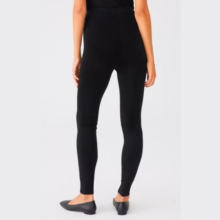 Yogabyxor Lea Knit Leggings Black - Movesgood