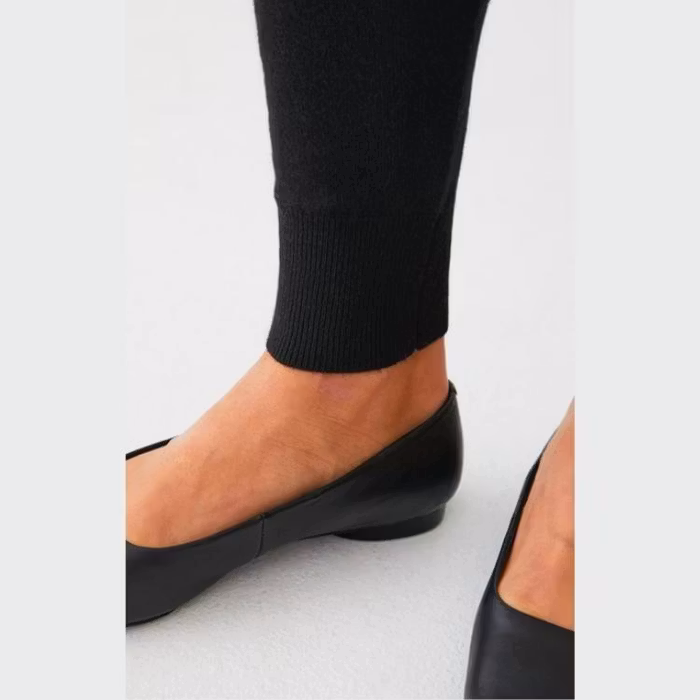 Yogabyxor Lea Knit Leggings Black - Movesgood