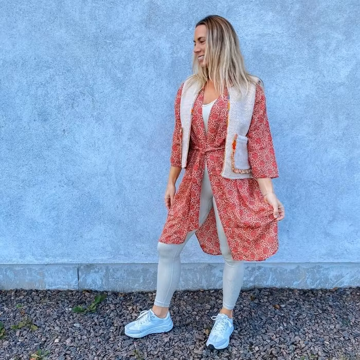 Silkesväst Eline Nr 342 - Sissel Edelbo