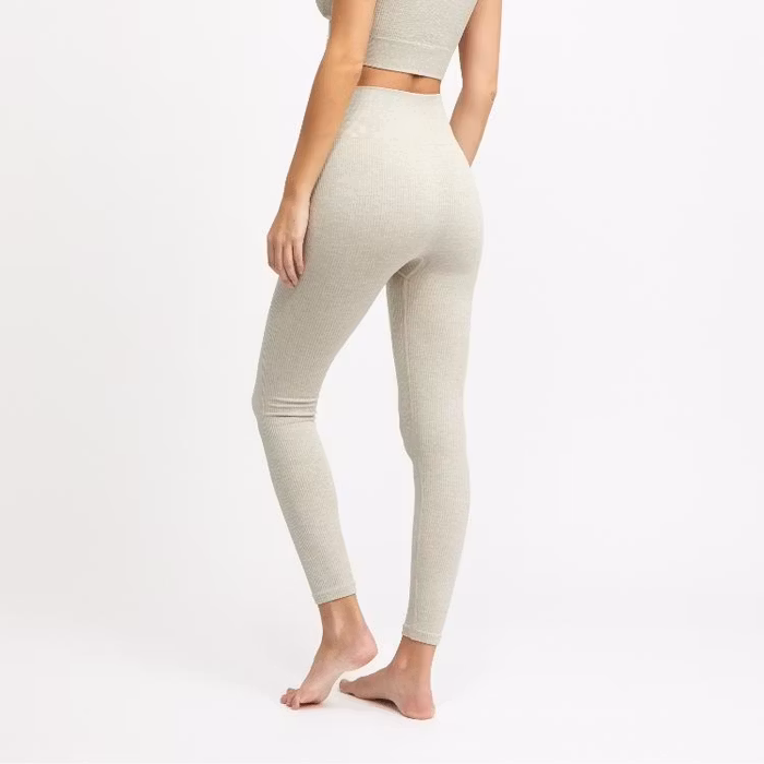 Yogaleggings Seamless Molly Safari Beige - DOM