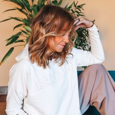 Tröja Hoodie "Breathe" Ivory - Soul Factory Tröja Hoodie "Breathe" Ivory - Soul Factory