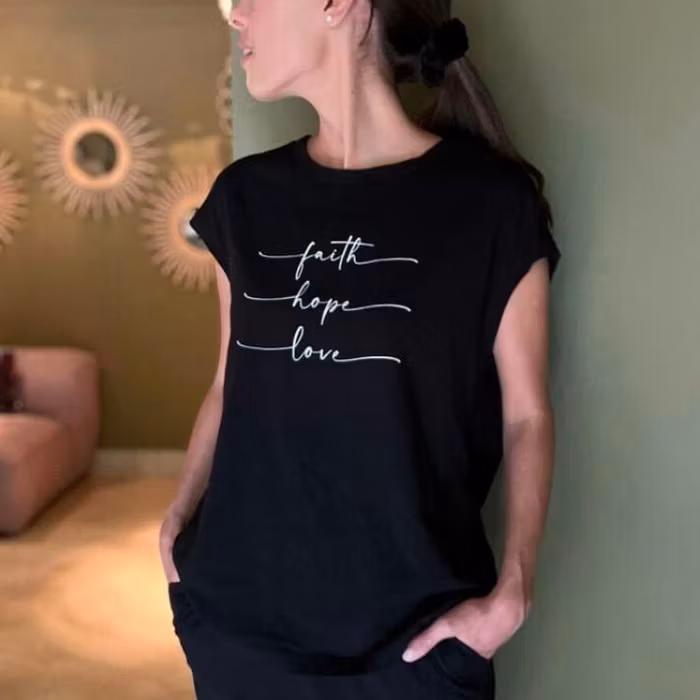 Tröja Sola top black - Santa Ni
