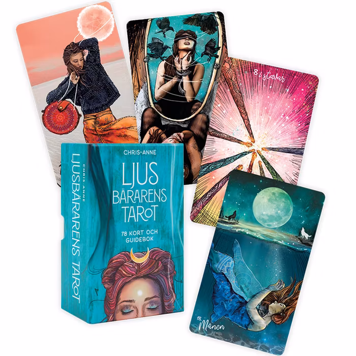 Tarotkort på svenska Ljusbärarens Tarot - Chris-Anne Donnelly
