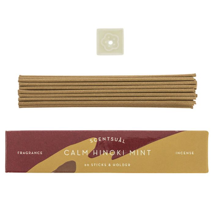 Rökelse Scentsual Calm Hinoki Mint 30st - Nippon Kodo