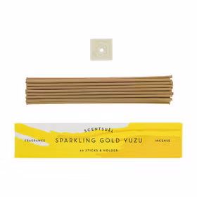 Rökelse Sparkling Gold Yuzu Scentsual 30st - Nippon Kodo
