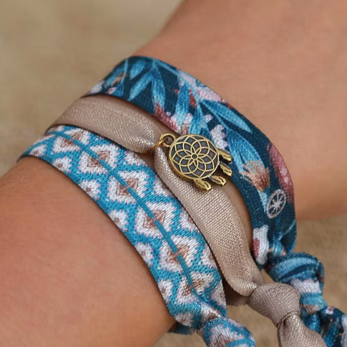Hairties hårband/armband Dreams are there to catch - Love Ibiza