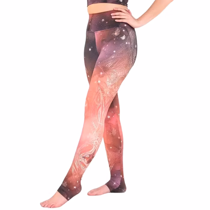 Yogaleggings Athleisure Galactic Solar Flare - Eagle Rock WERKSHOP