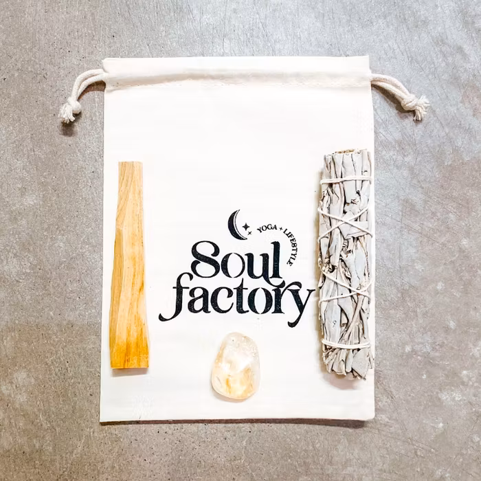 Smudge kit med Palo Santo White sage & Citrin