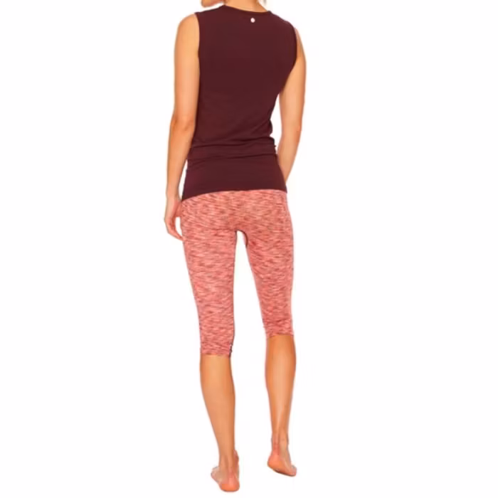 Yogaleggings Hot Yoga Capri Raspberry Mix - Run & Relax