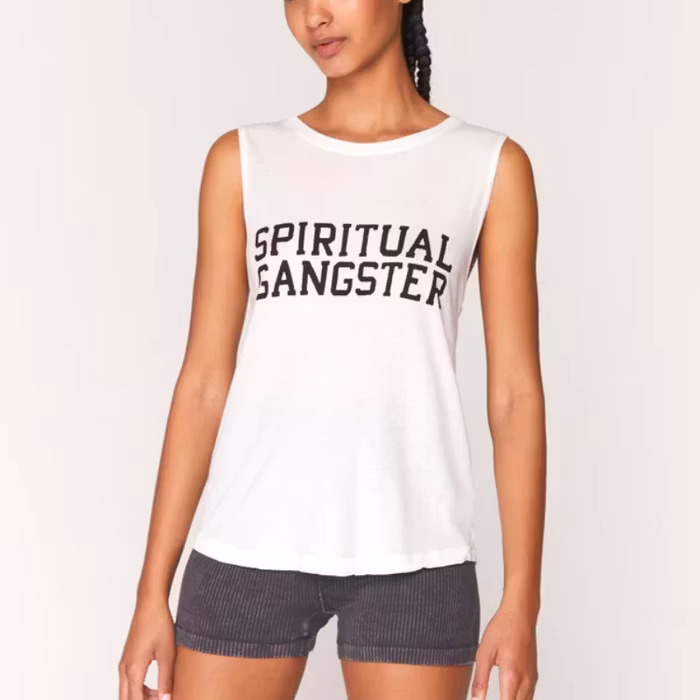 Linne Varsity White - Spiritual Gangster
