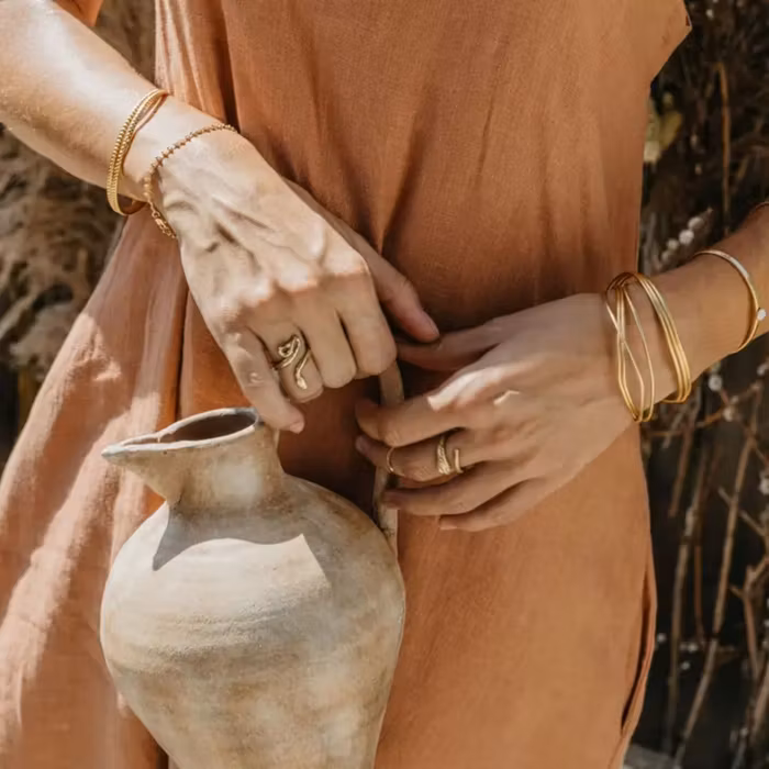 Ring Gold Snake - Amano Studio