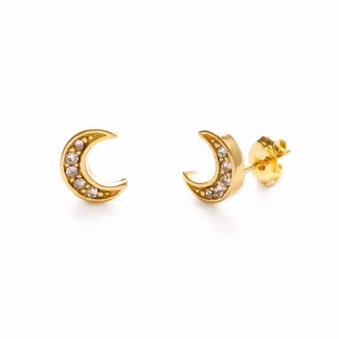 Örhänge Moon studs - Amano Studio
