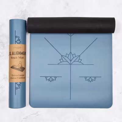 Yogamatta Alignment XL Blue (Extra stor) Yogamatta Alignment XL Blue (Extra stor)