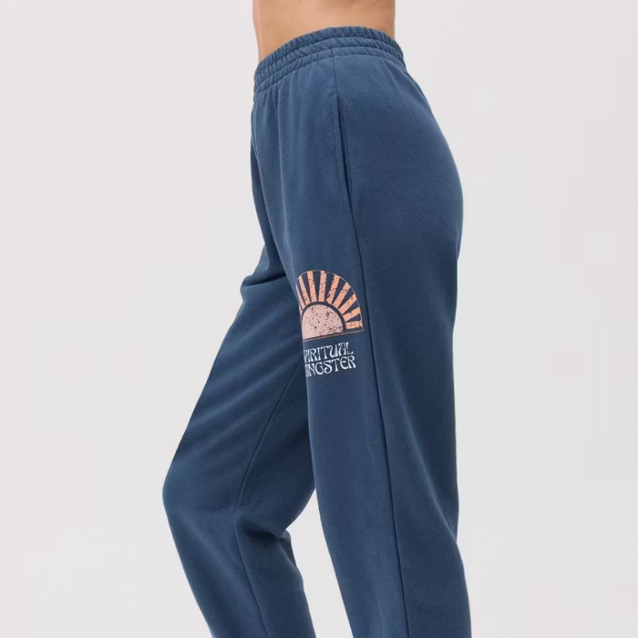 Byxor Sun Shine Boyfriend Pocket Deep Sea Blue - Spiritual Gangster