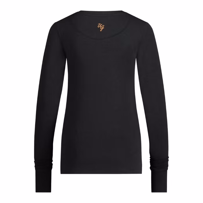 Yogatröja Karuna OM Longsleeve Urban Black - Urban Goddess