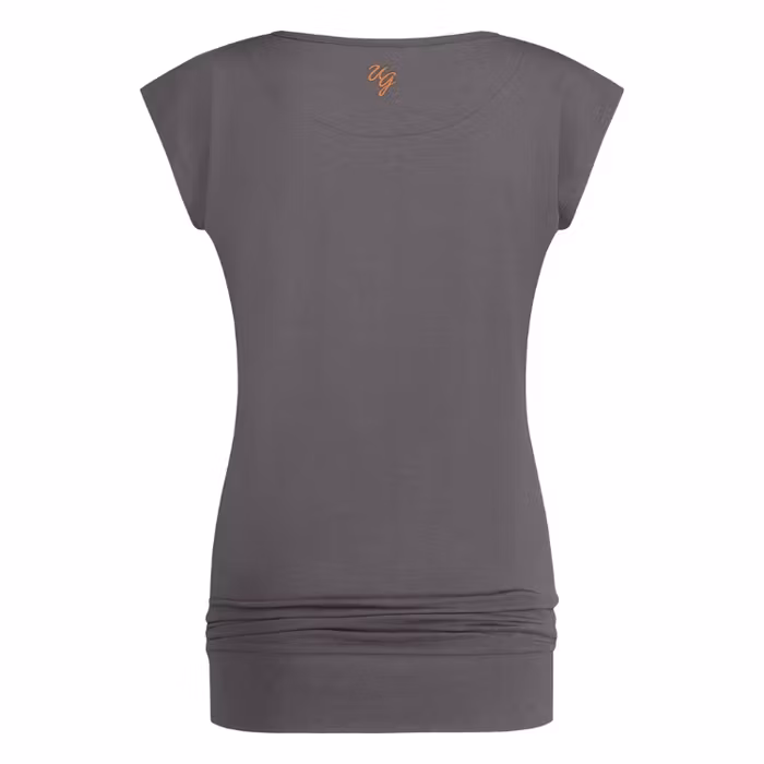 Yogatopp Asana Tee Charcoal - Urban Goddess