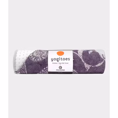 Yogahandduk  Yogitoes Gejia purple - Manduka Yogahandduk  Yogitoes Gejia purple - Manduka