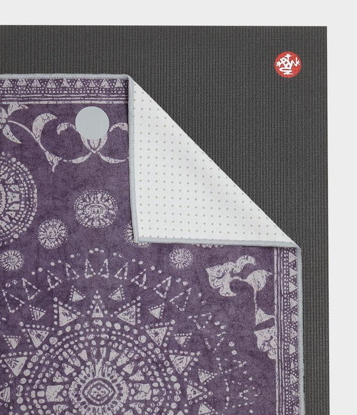 Yogahandduk  Yogitoes Gejia purple - Manduka