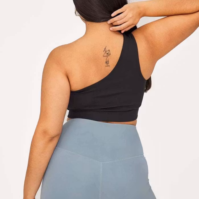 Sport-BH Yoga Bianca Black - Girlfriend Collective