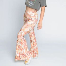 Yogaleggings Sisters of the Sun Crop Bell Bottom - Teeki