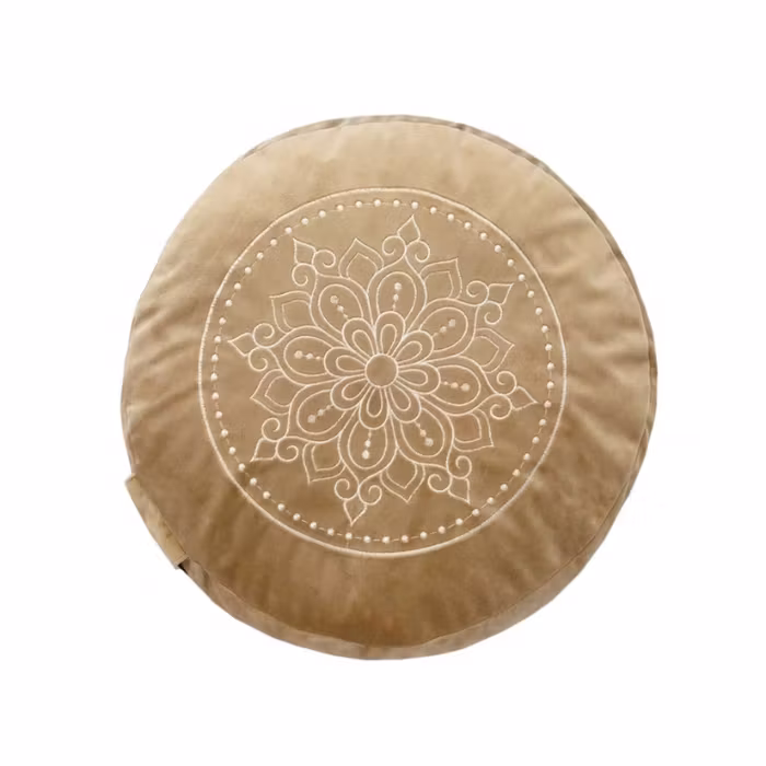 Meditationskudde Sammet Velvet Gold - Love Generation