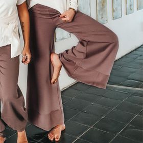 Byxor Big Pants Plum Truffle - Soul Factory